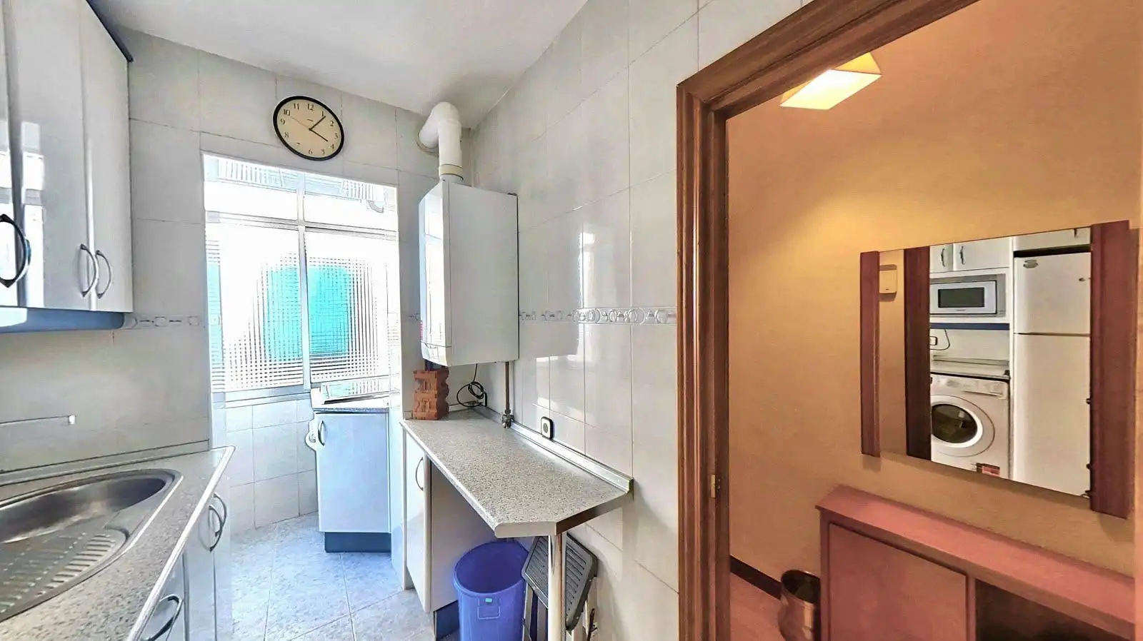 Kitchen of Apartments for sale in Madrid  with Heating, Parquet flooring and Terrace