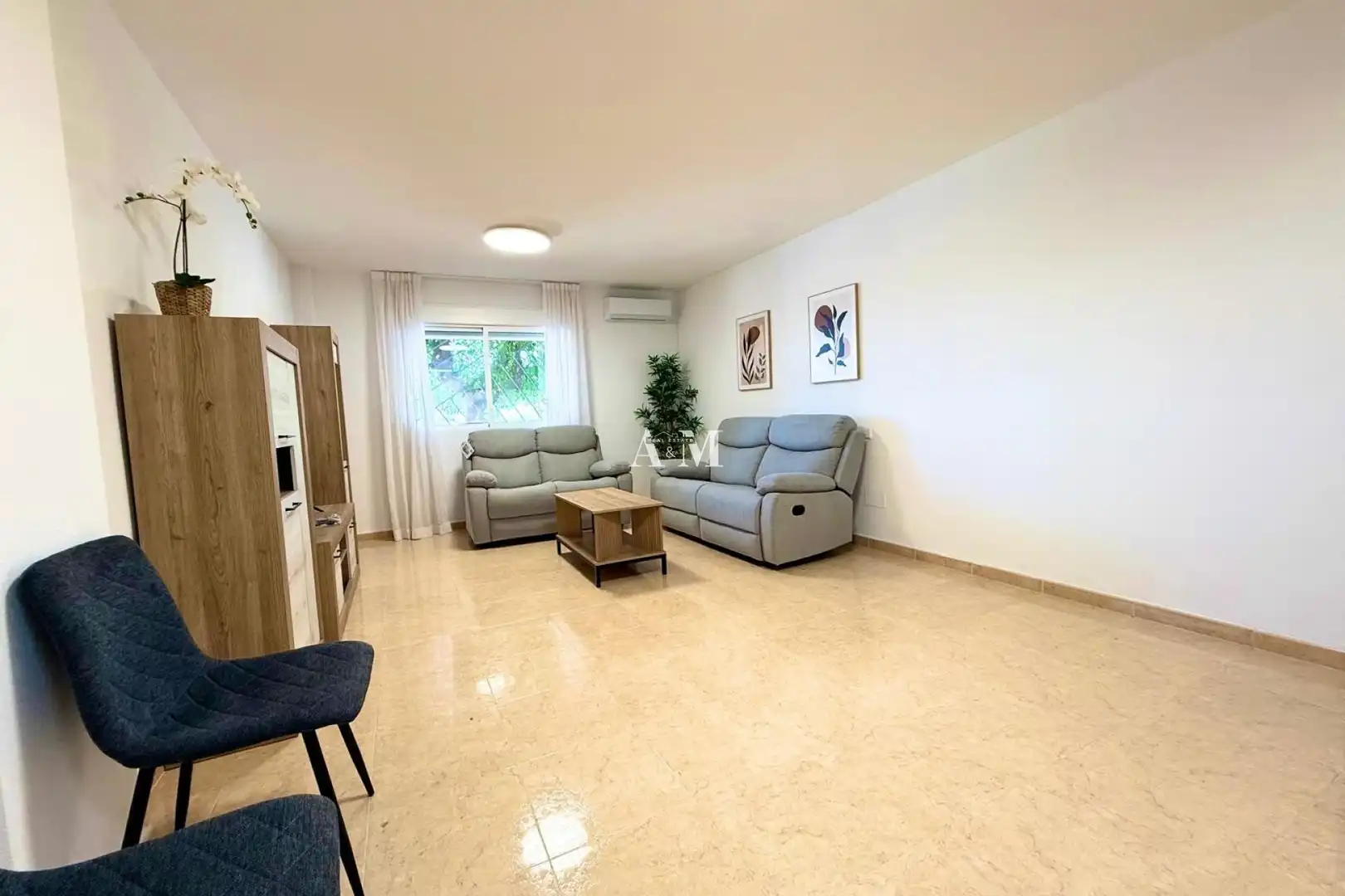 Living room of Flat for rent in Almoradí  with Air Conditioner, Heating and Terrace