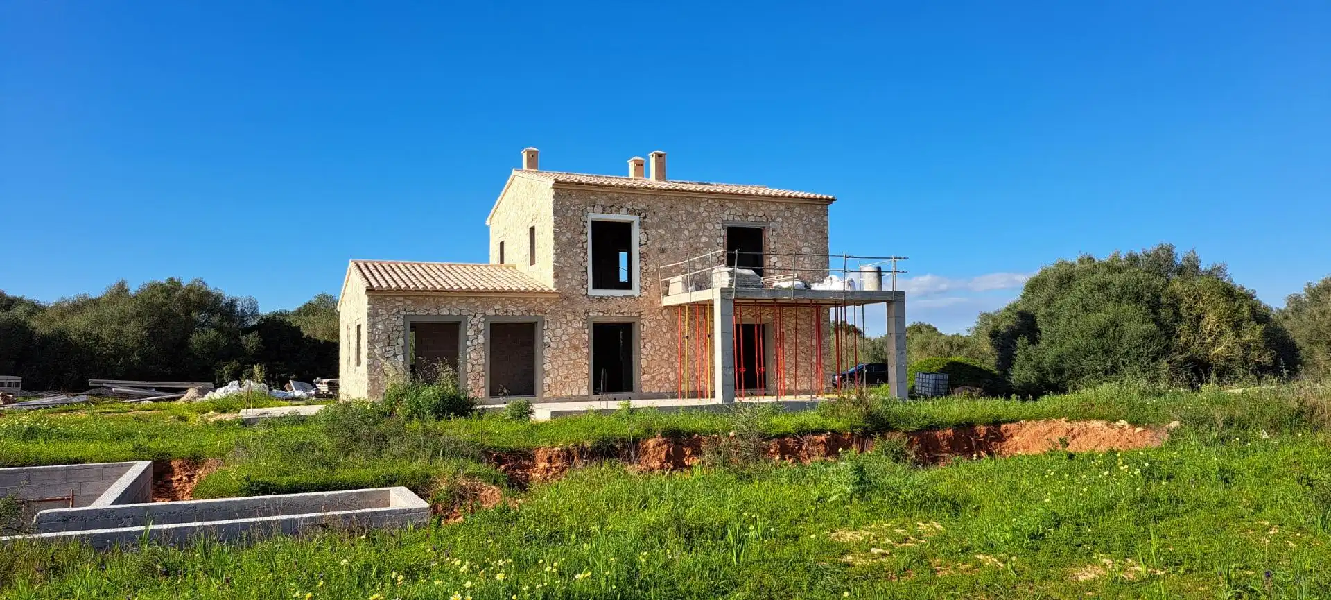 Exterior view of Country homes for sale in Ses Salines  with Private garden, Terrace and Storage room