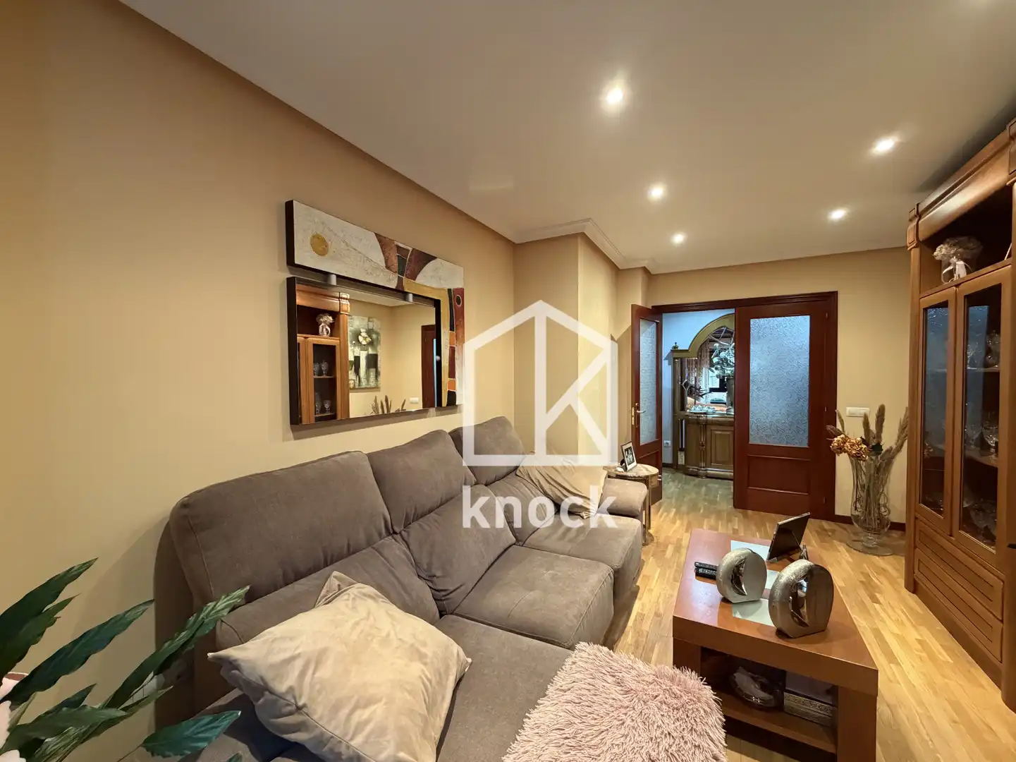 Sala de estar de Piso en venta en Langreo con Calefacción