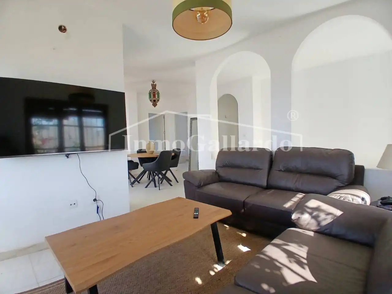Living room of Flat for rent in Málaga  with Terrace and Furnished