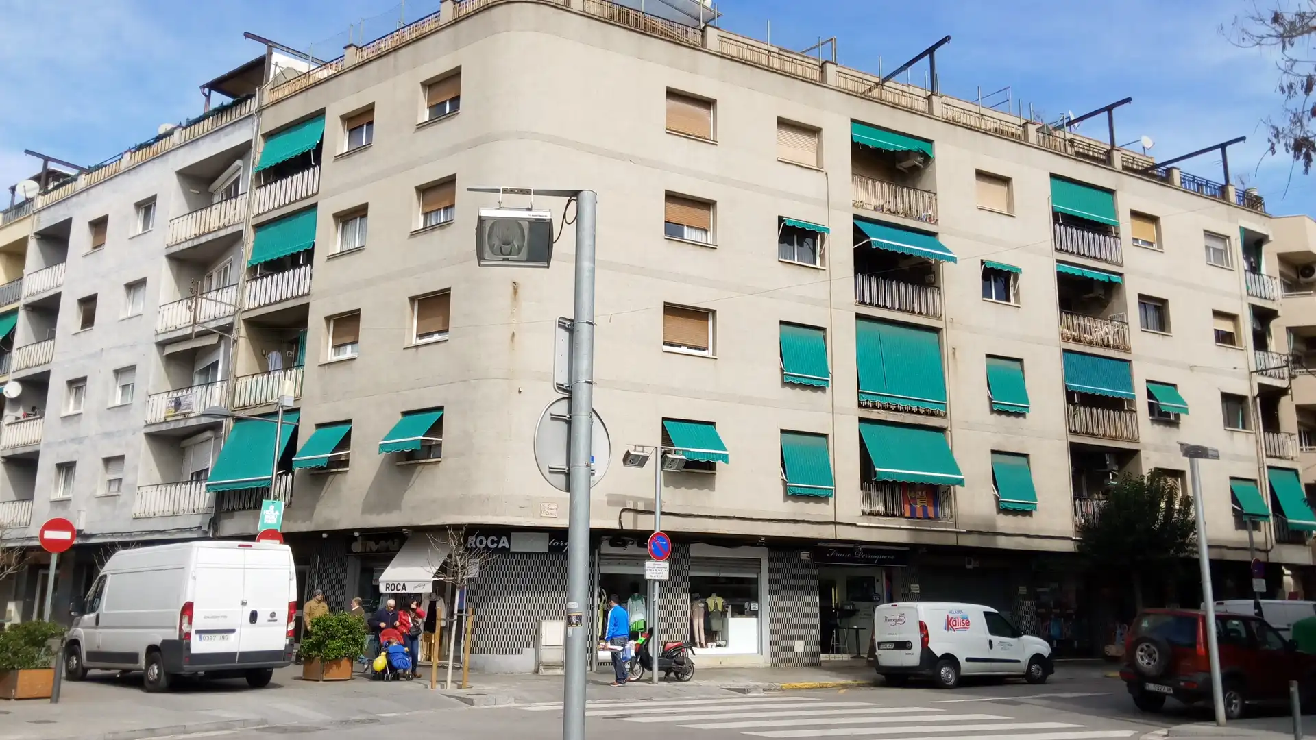 Vista exterior de Pis en venda en Mollet del Vallès amb Balcó