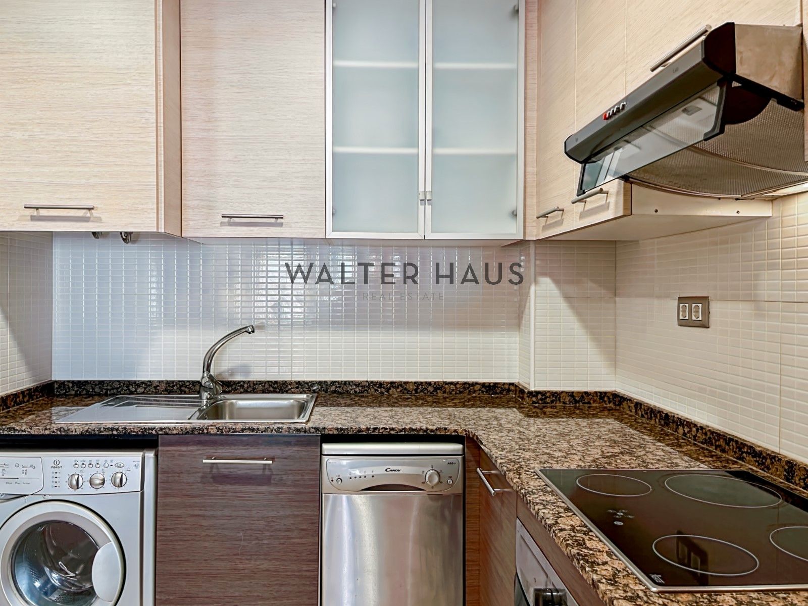 Kitchen of Flat for sale in  Barcelona Capital  with Air Conditioner, Heating and Furnished