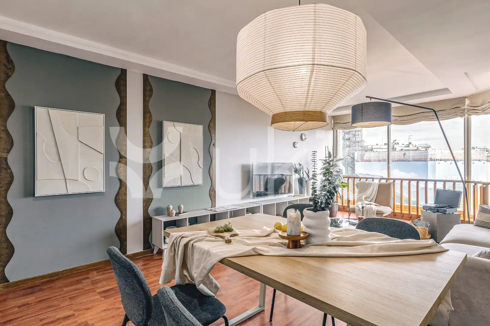 Dining room of Flat for rent in Madrid  with Air Conditioner, Heating and Furnished