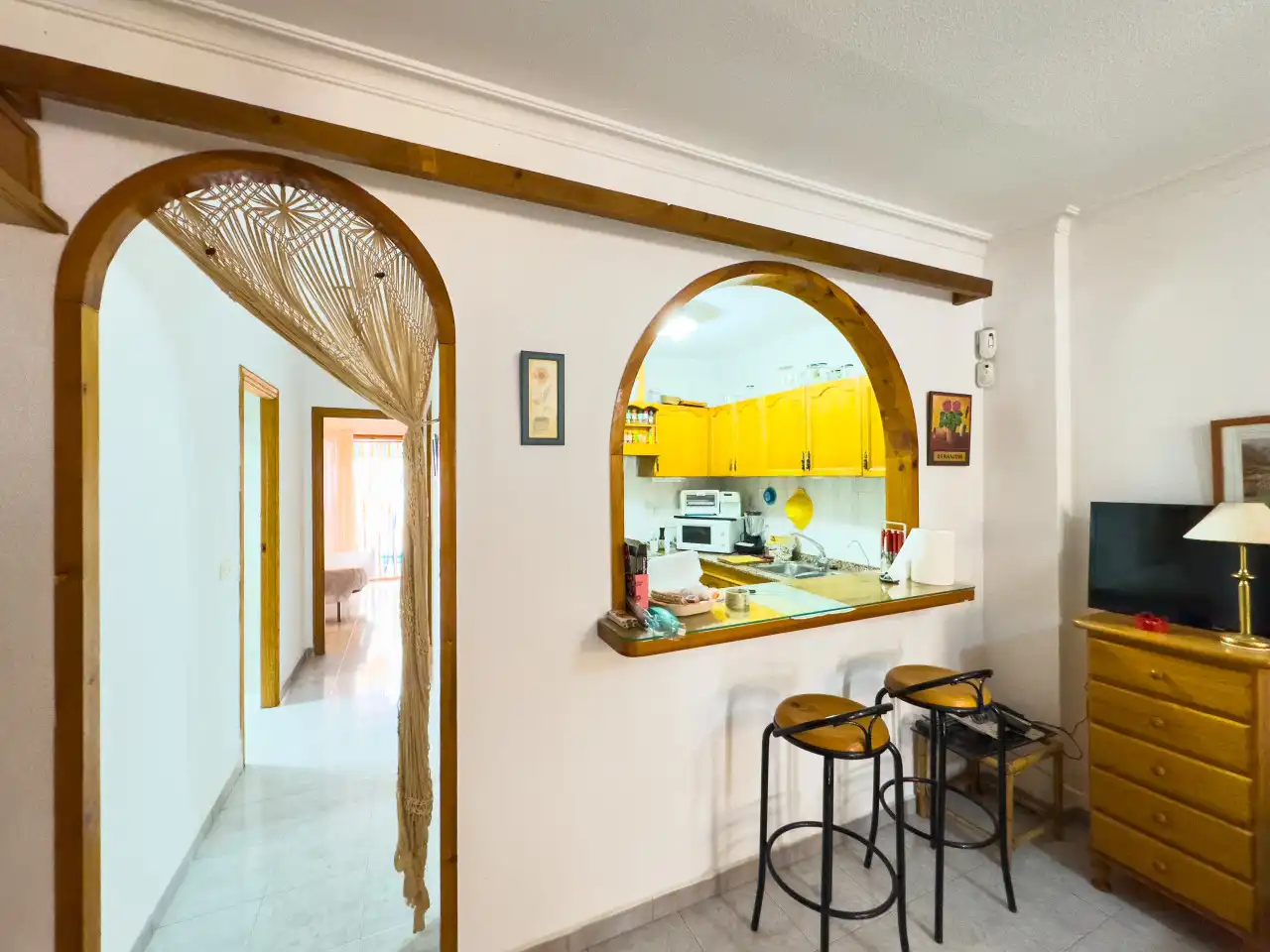 Cuina de Apartament en venda en Torrevieja amb Aire condicionat, Calefacció i Terrassa