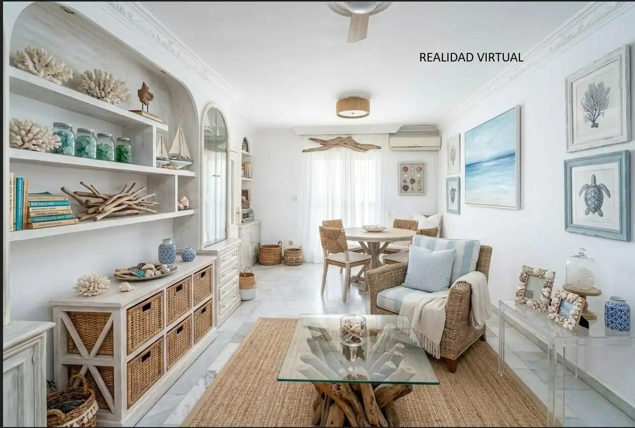 Wohnzimmer von Einfamilien-Reihenhaus zum Verkauf in Bormujos