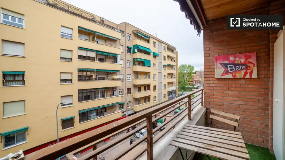 Terrassa de Pis de lloguer en Alcalá de Henares amb Aire condicionat, Calefacció i Moblat