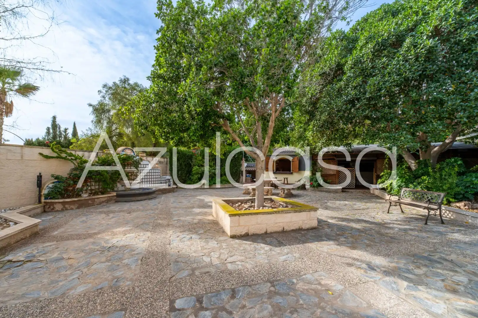 Jardí de Casa o xalet en venda en Alicante / Alacant amb Aire condicionat, Jardí privat i Terrassa