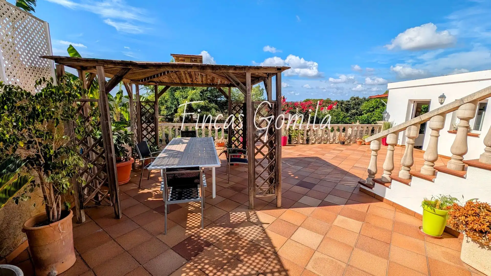 Terrace of Country homes for sale in Alaior  with Air Conditioner, Heating and Swimming Pool