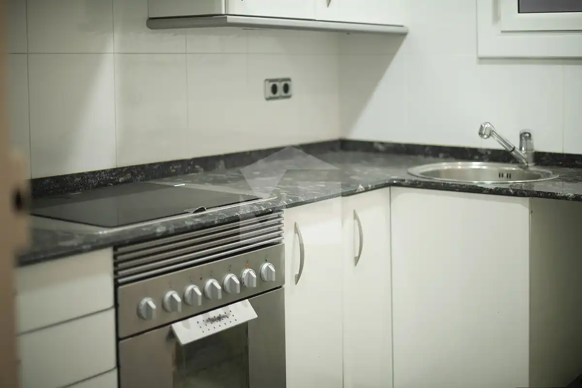 Kitchen of Flat for sale in Barcelona  with Heating and Balcony