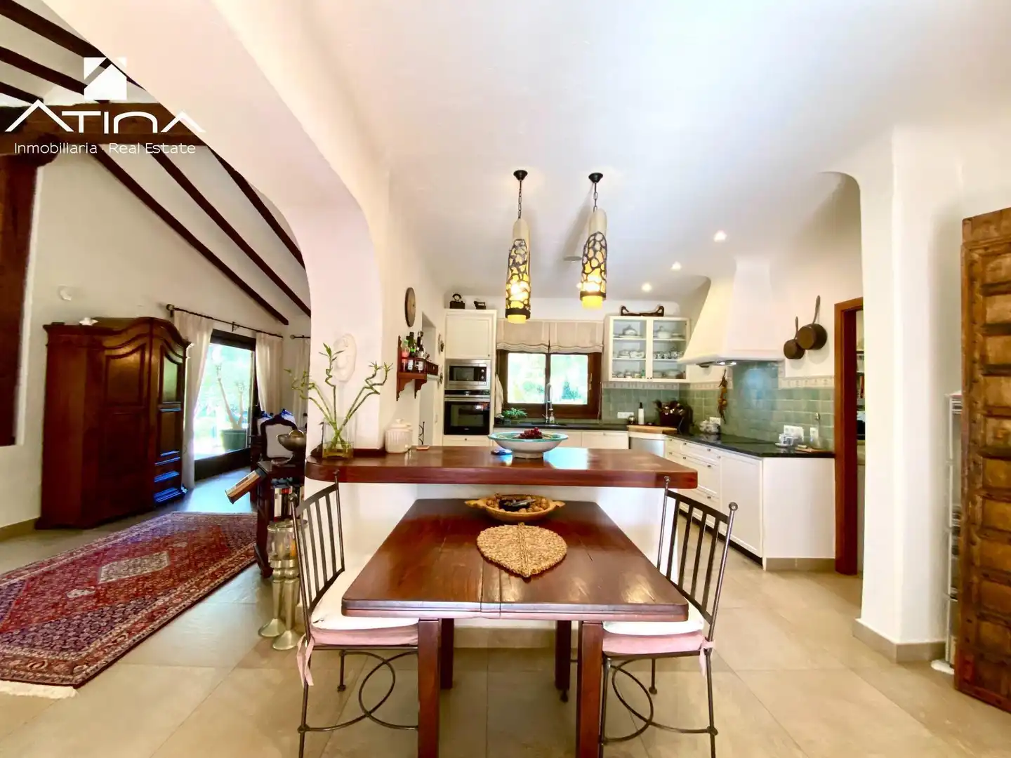 Kitchen of Houses for sale in Jávea / Xàbia  with Air Conditioner, Private garden and Terrace