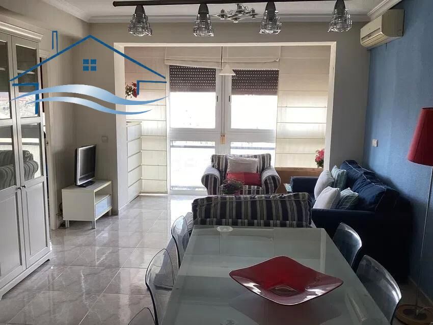 Sala d'estar de Pis en venda en Alicante / Alacant amb Aire condicionat, Calefacció i Forn