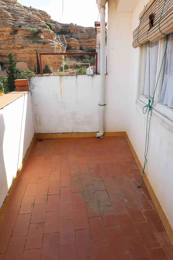 Balcony of Houses for sale in Alcorisa  with Private garden, Terrace and Storage room