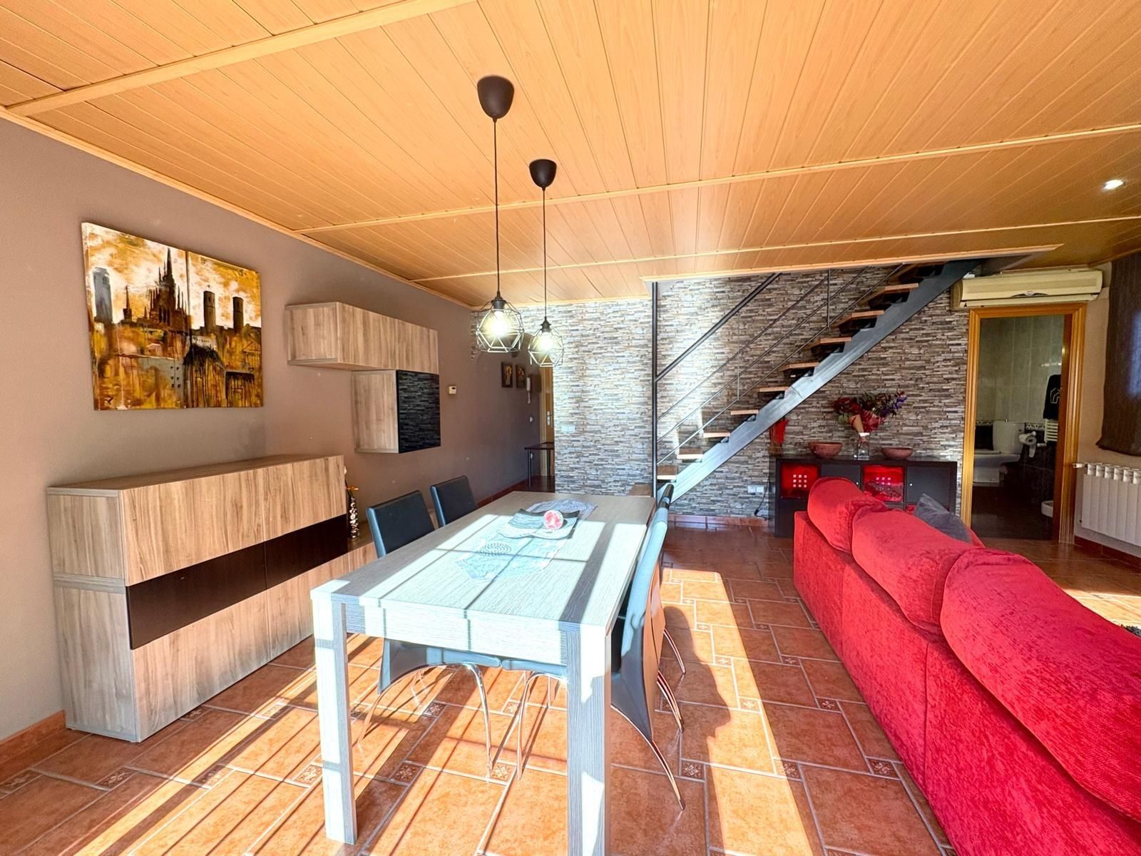 Living room of Attic for sale in Montcada i Reixac  with Air Conditioner, Heating and Terrace