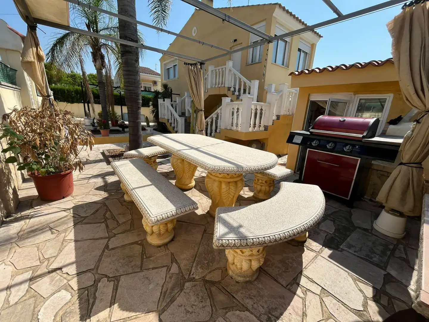Terraza de Casa o chalet en venta en L'Ametlla de Mar  con Aire acondicionado, Jardín privado y Terraza