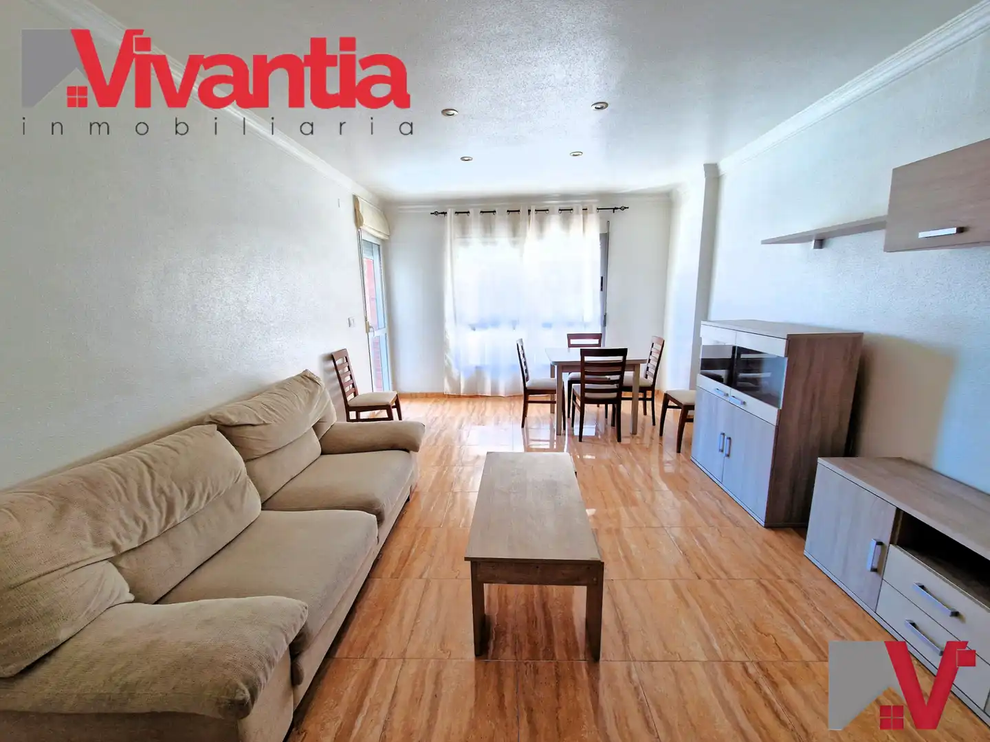 Living room of Flat for sale in Lorca  with Air Conditioner, Heating and Terrace