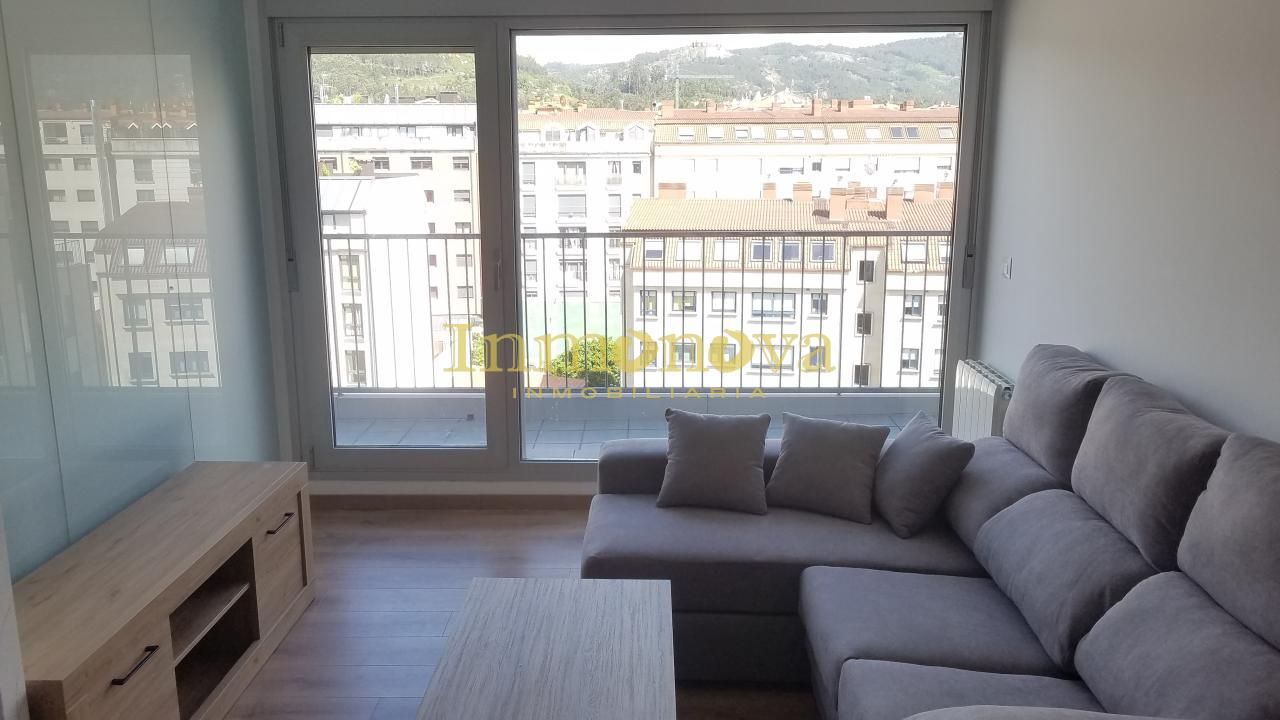 Living room of Attic to rent in O Porriño    with Heating, Terrace and Storage room