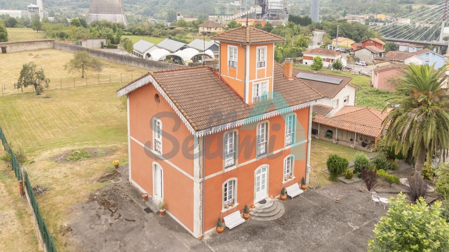 Exterior view of House or chalet for sale in Ribera de Arriba  with Private garden, Terrace and Balcony