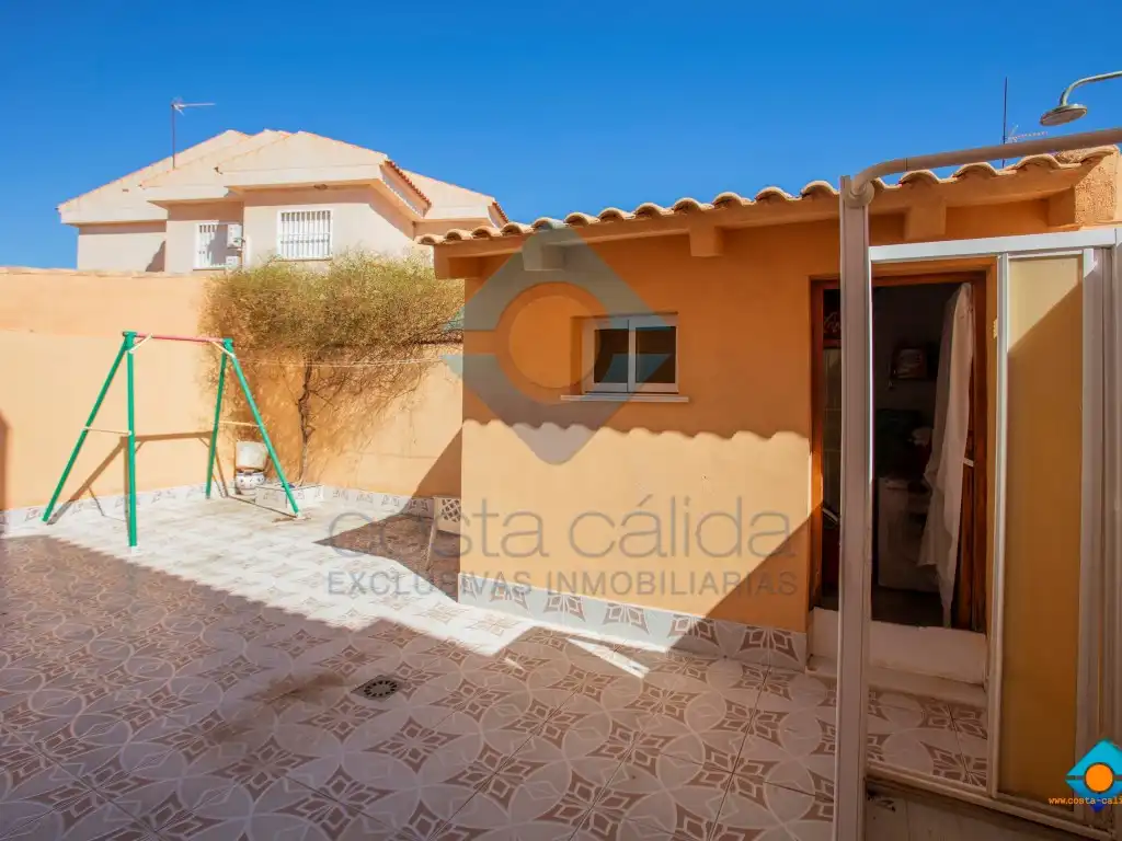 Jardín de Casa o chalet en venta en Mazarrón con Aire acondicionado, Jardín privado y Terraza