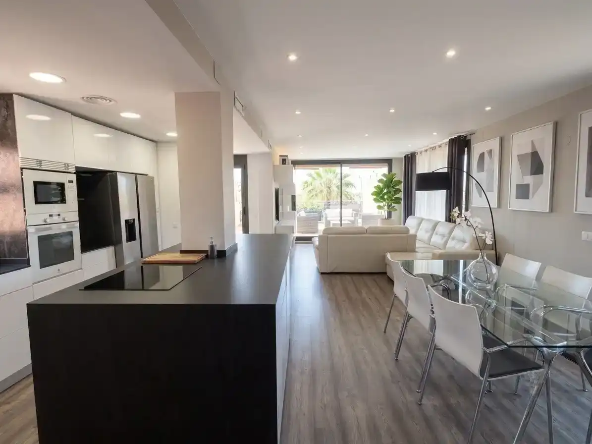 Cocina de Ático en venta en Gavà con Aire acondicionado y Piscina