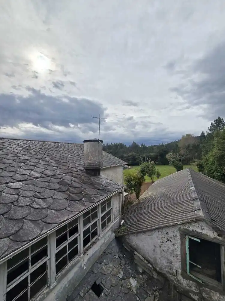 Vista exterior de Finca rústica en venda en As Somozas  amb Terrassa i Traster