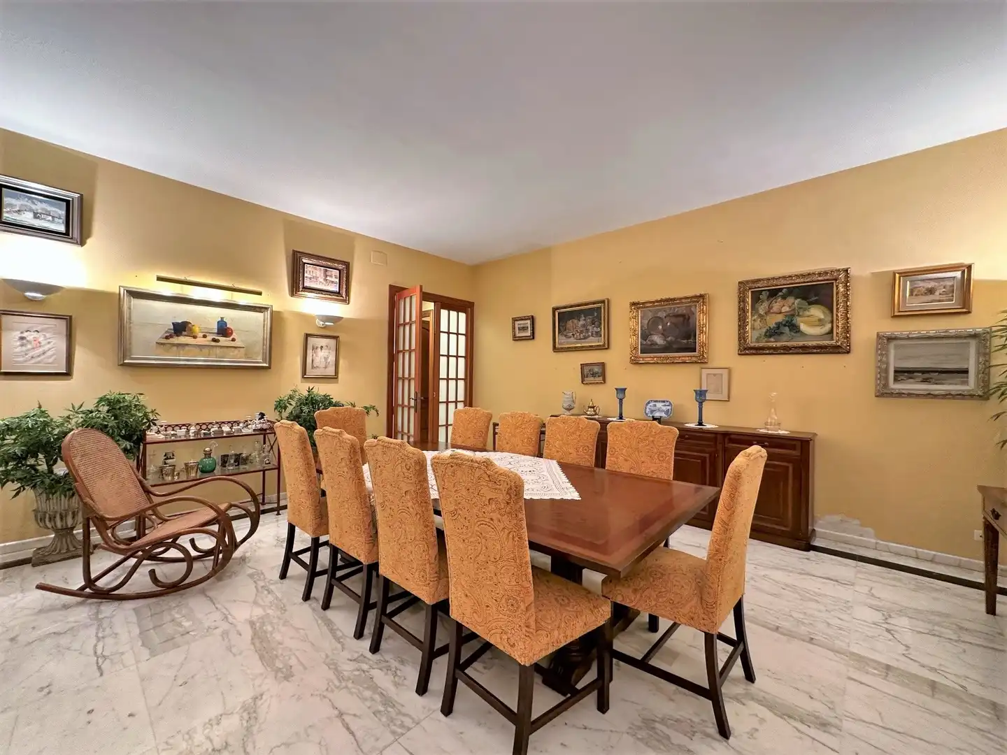 Dining room of Houses for sale in Náquera  with Air Conditioner, Heating and Private garden