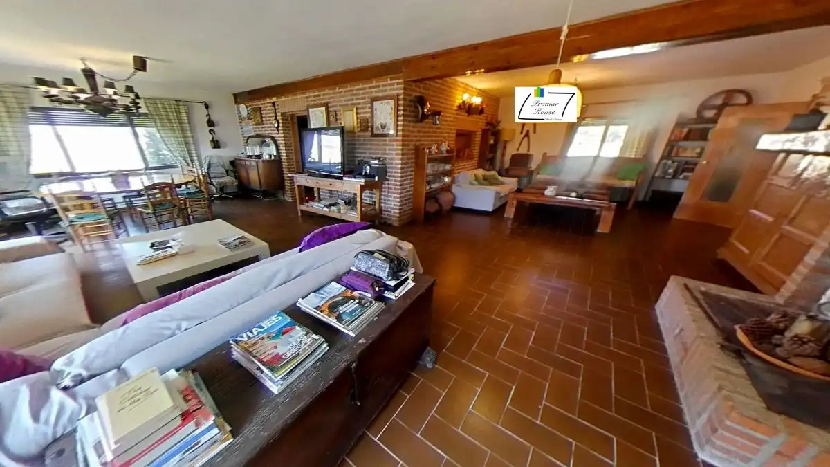 Sala de estar de Casa o chalet en venta en Muñogrande con Calefacción, Jardín privado y Trastero