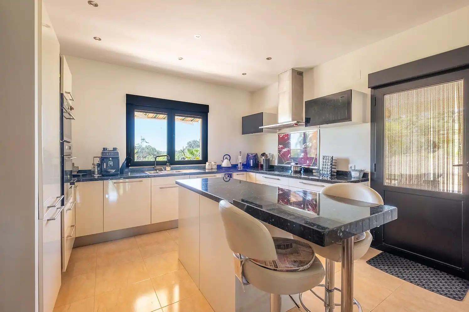 Cocina de Finca rústica en venta en Montánchez con Aire acondicionado, Calefacción y Jardín privado