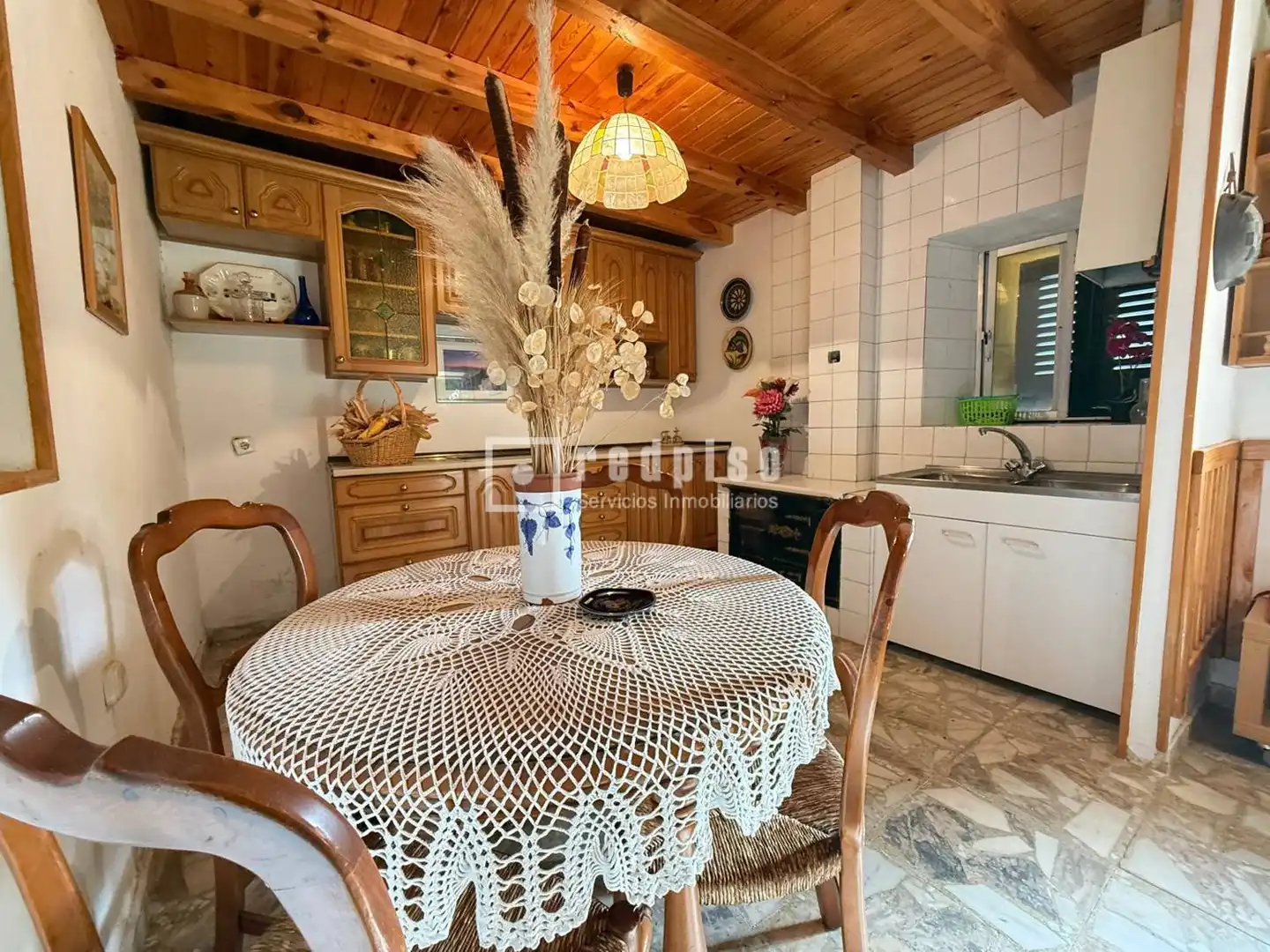 Kitchen of Houses for sale in Otero de Herreros  with Heating and Terrace