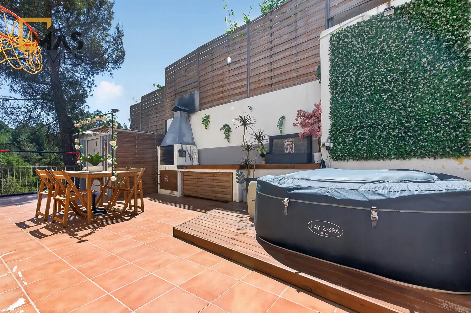 Terrassa de Casa o xalet en venda en Vacarisses amb Aire condicionat, Calefacció i Jardí privat