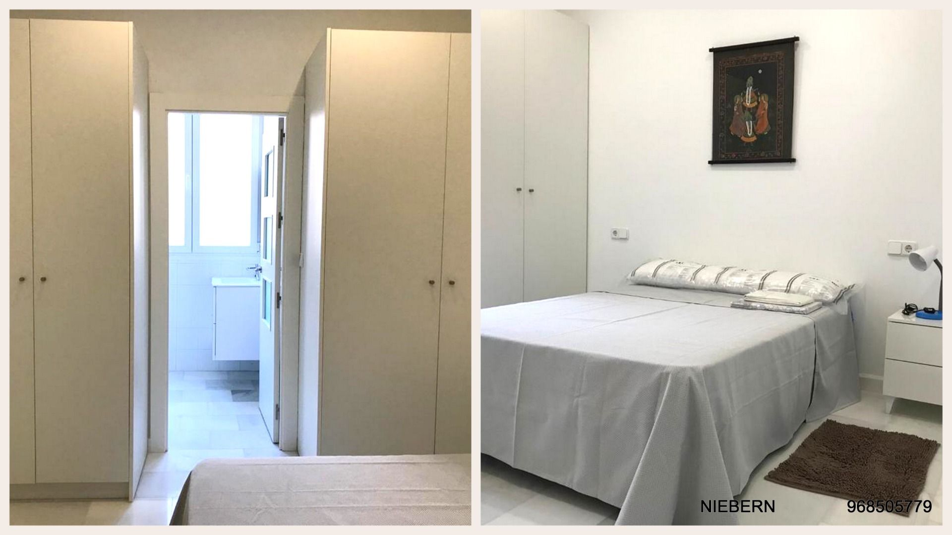 Bedroom of Flat to rent in Cartagena  with Furnished, Oven and Washing machine