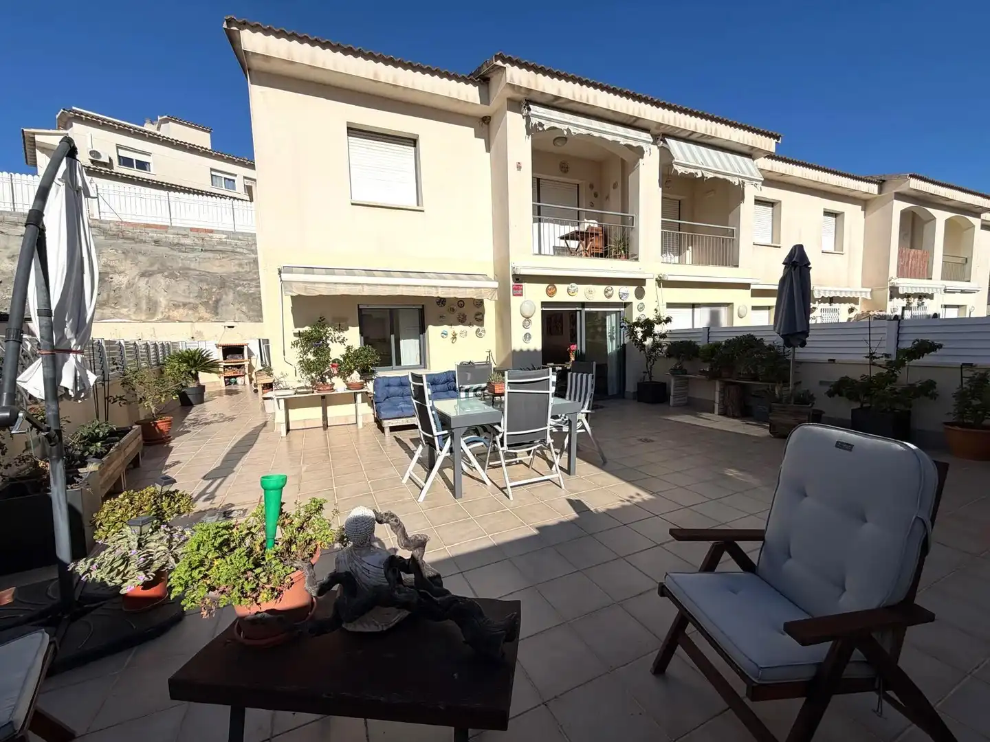 Terrasse von Wohnungen zum Verkauf in El Vendrell mit Klimaanlage, Heizung und Terrasse