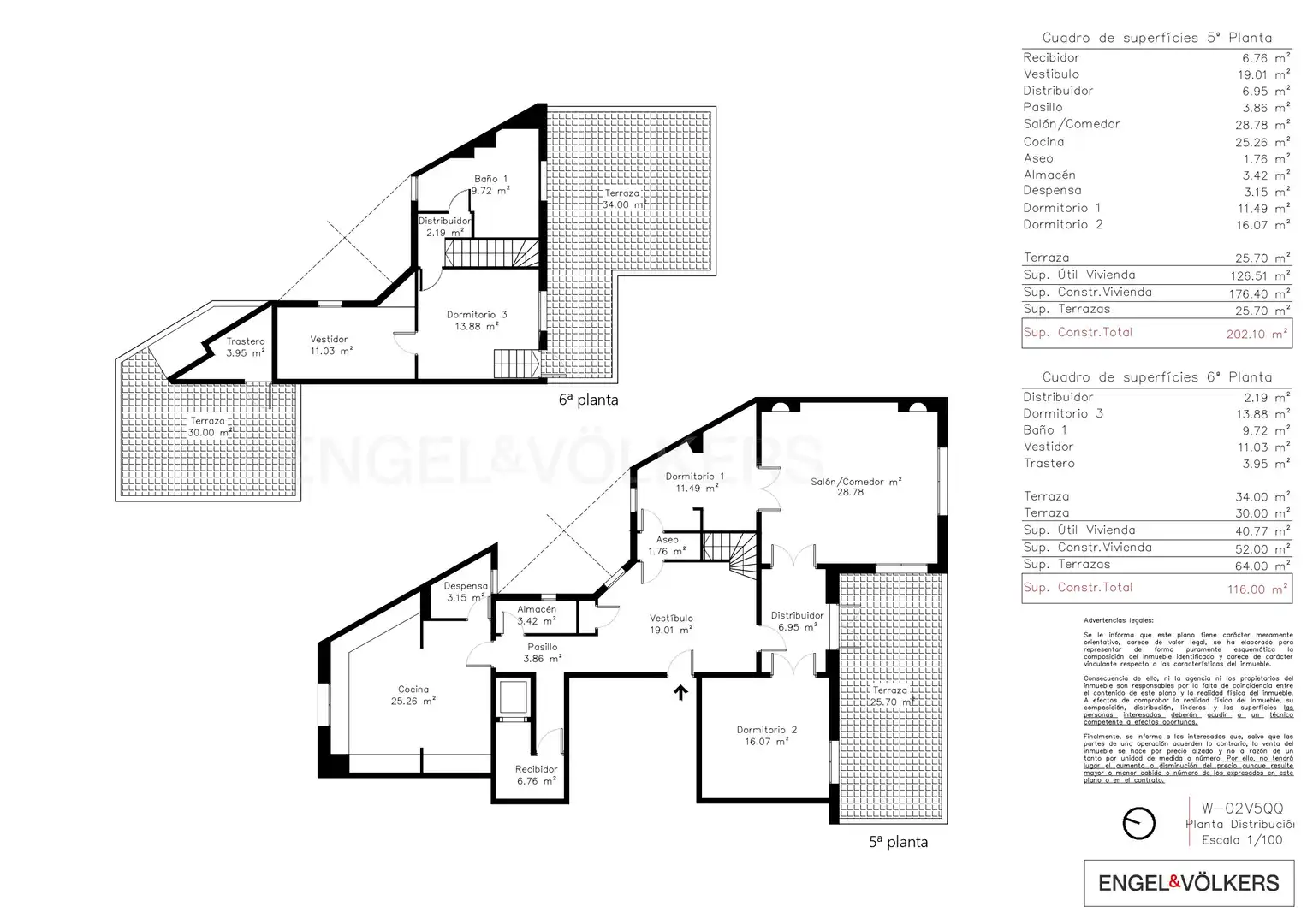 Penthouse with terrace for sale in Sarrià - Sant Gervasi, imagen 52