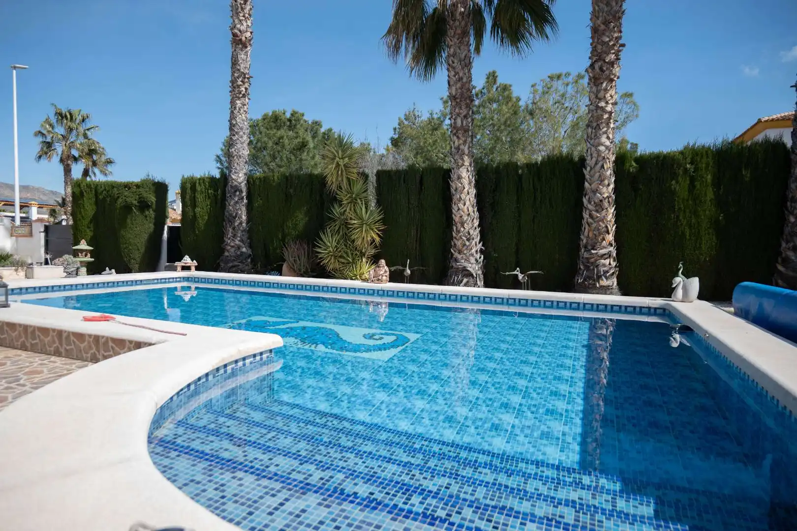 Piscina de Casa o xalet en venda en Hondón de las Nieves / El Fondó de les Neus amb Calefacció, Jardí privat i Terrassa