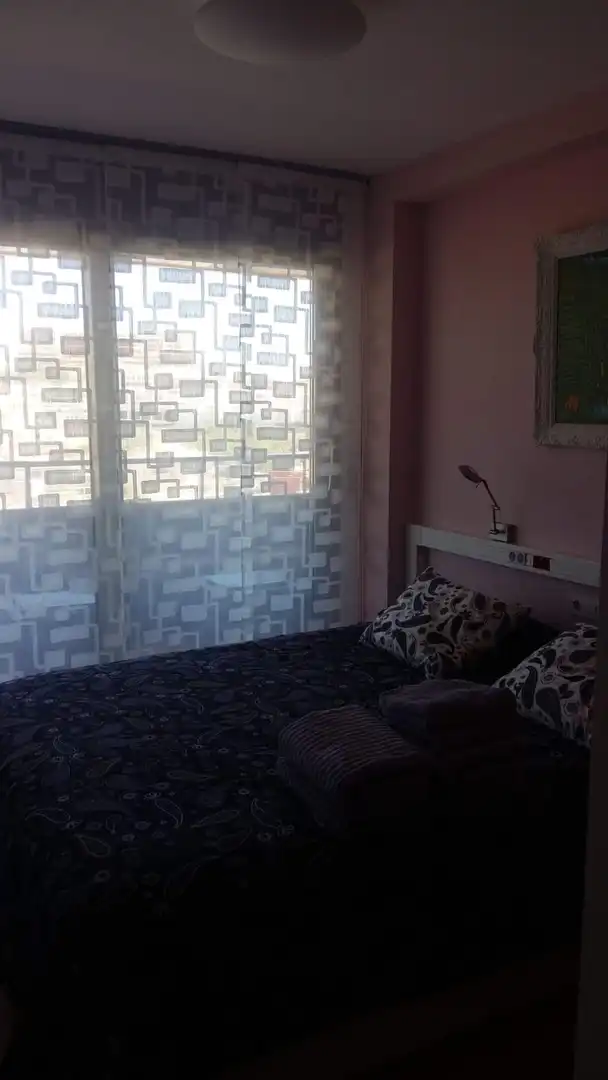 Schlafzimmer von Wohnung zur Miete in Cullera mit Klimaanlage, Terrasse und Möbliert
