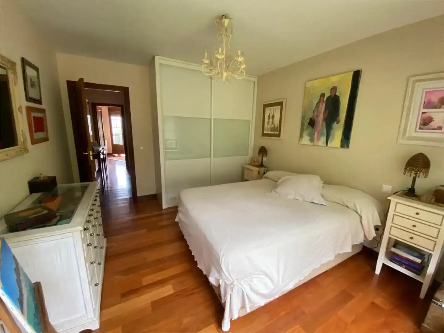 Habitación de Casa o chalet en venta en San Vicente de la Barquera con Jardín privado, Parquet y Amueblado