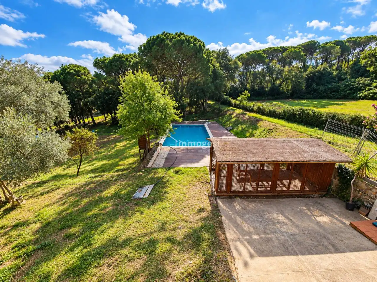 Jardí de Casa o xalet en venda en Cassà de la Selva amb Calefacció, Jardí privat i Terrassa