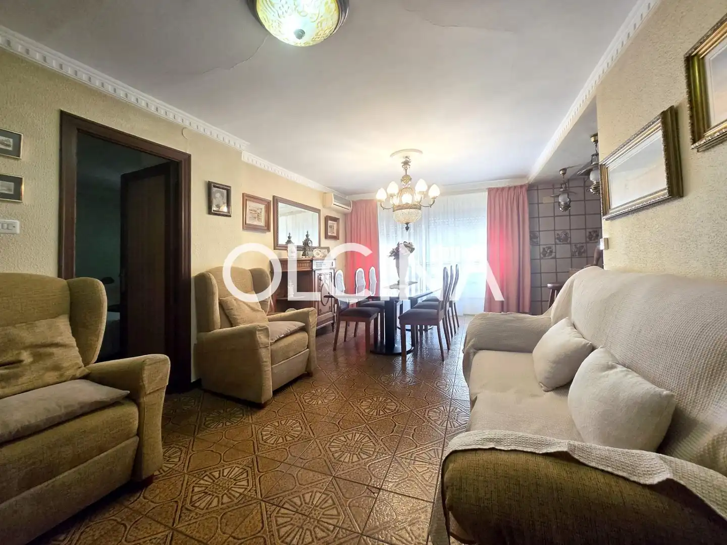 Sala de estar de Casa o chalet en venta en Benilloba con Aire acondicionado, Terraza y Trastero