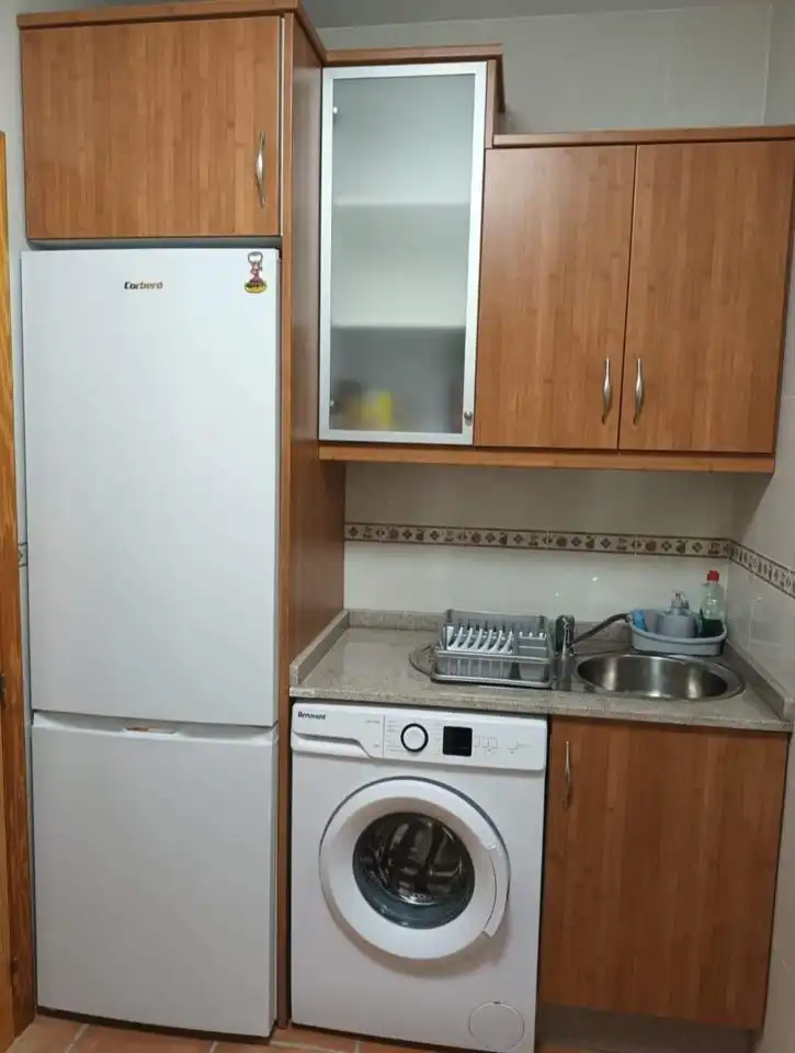 Küche von Wohnung zur Miete in Cuevas del Almanzora mit Klimaanlage, Terrasse und Möbliert