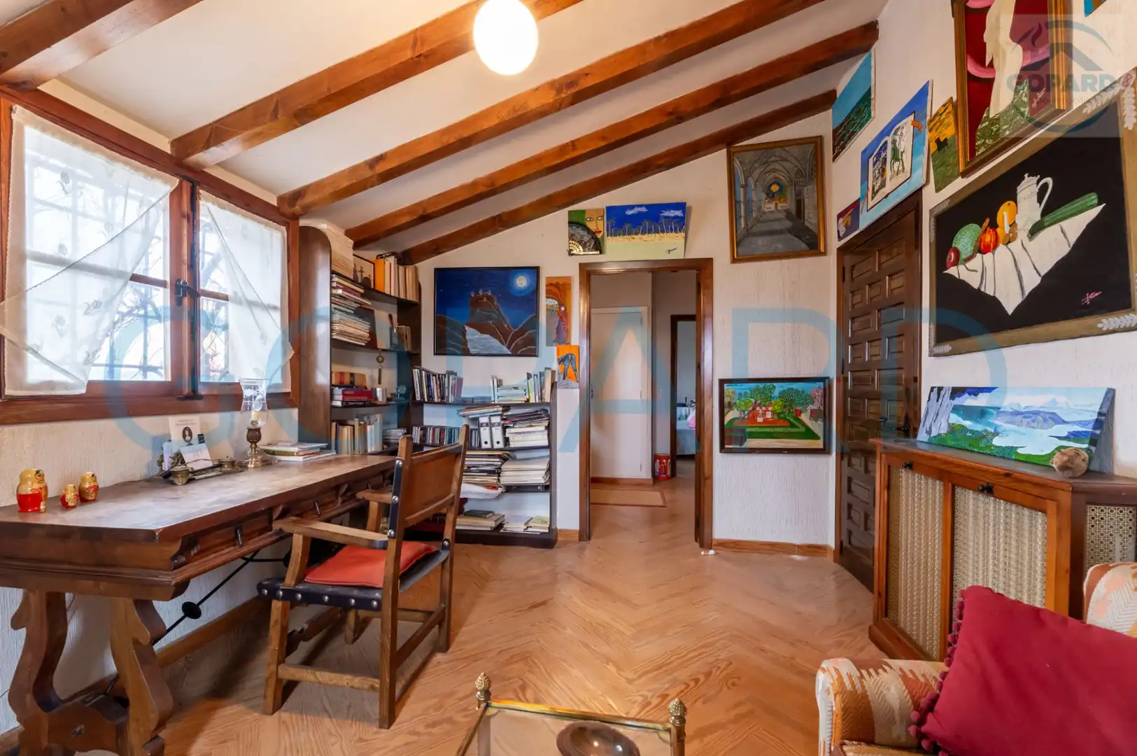 Living room of Houses for sale in Toledo  with Heating, Private garden and Terrace