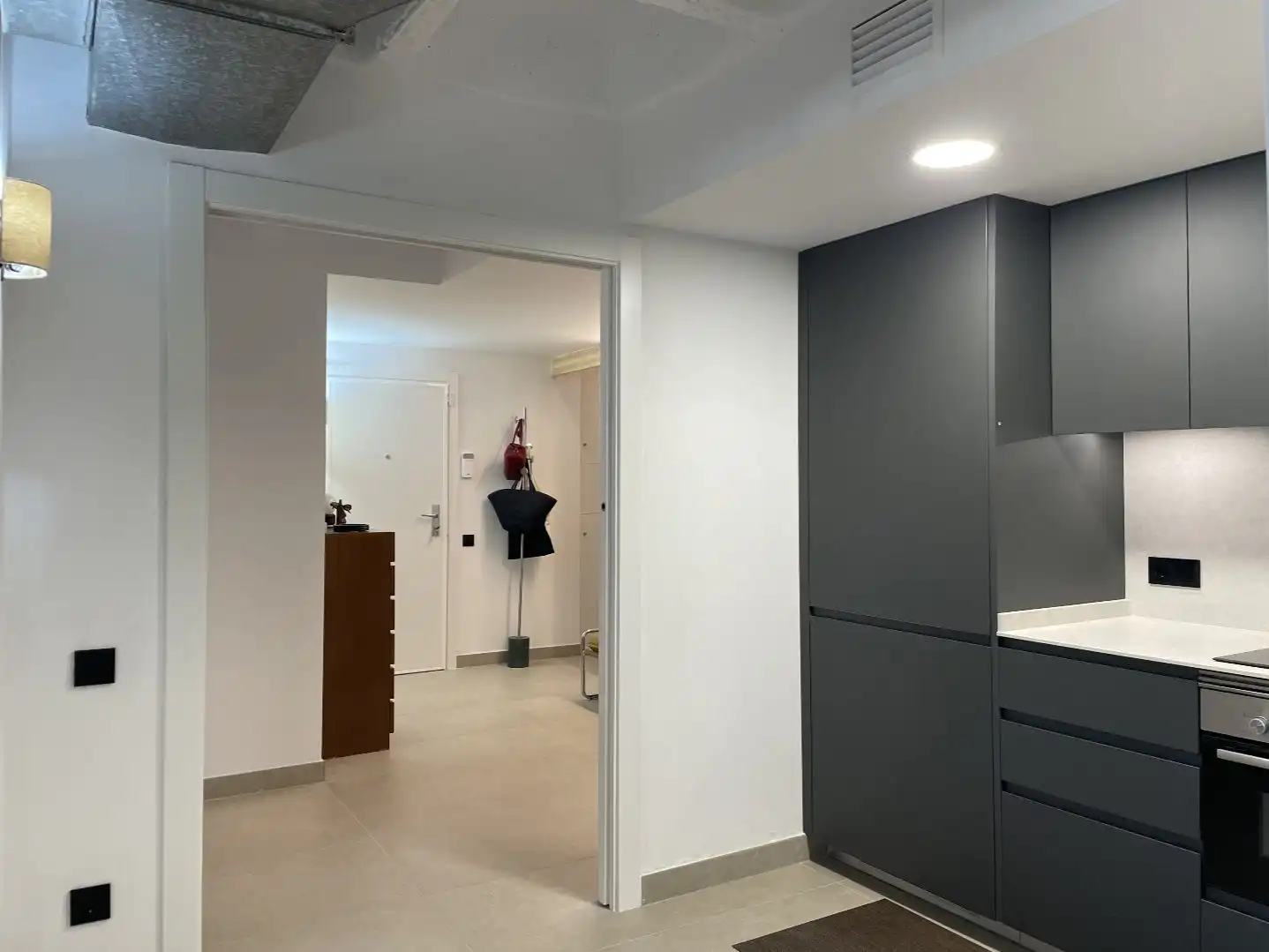 Kitchen of Flat for sale in Granollers  with Air Conditioner and Balcony