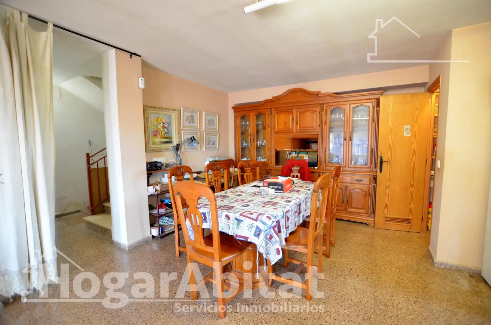 Esszimmer von Haus oder Chalet zum Verkauf in Mutxamel mit Heizung, Privatgarten und Terrasse