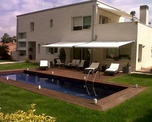 Swimming pool of House or chalet to rent in Vallromanes  with Air Conditioner, Terrace and Swimming Pool