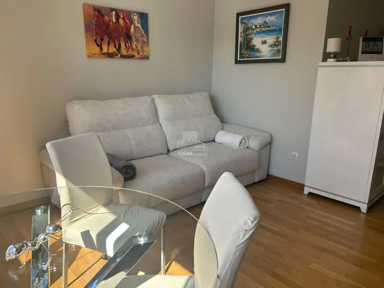 Living room of Flat for sale in Vilagarcía de Arousa  with Heating and Storage room