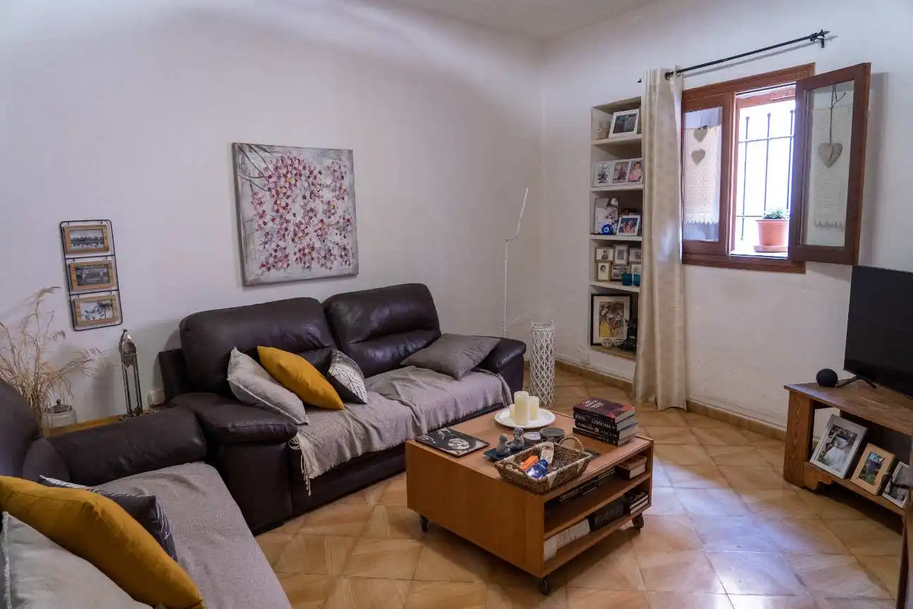 Living room of Detached homes for sale in Santanyí  with Air Conditioner, Private garden and Terrace