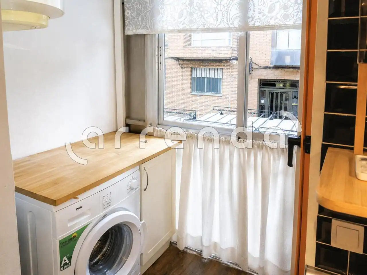Küche von Wohnung zur Miete in Madrid mit Klimaanlage, Heizung und Möbliert