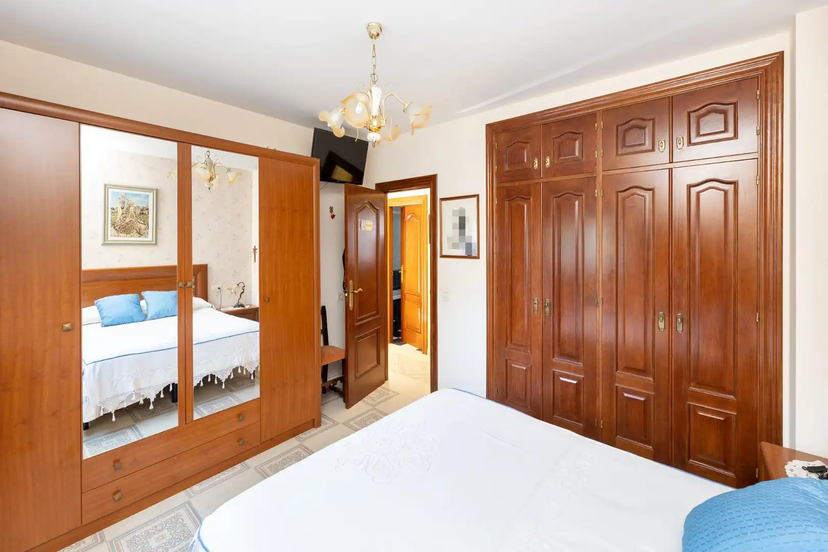 Dormitori de Casa o xalet en venda en Cogollos de la Vega amb Jardí privat, Terrassa i Traster