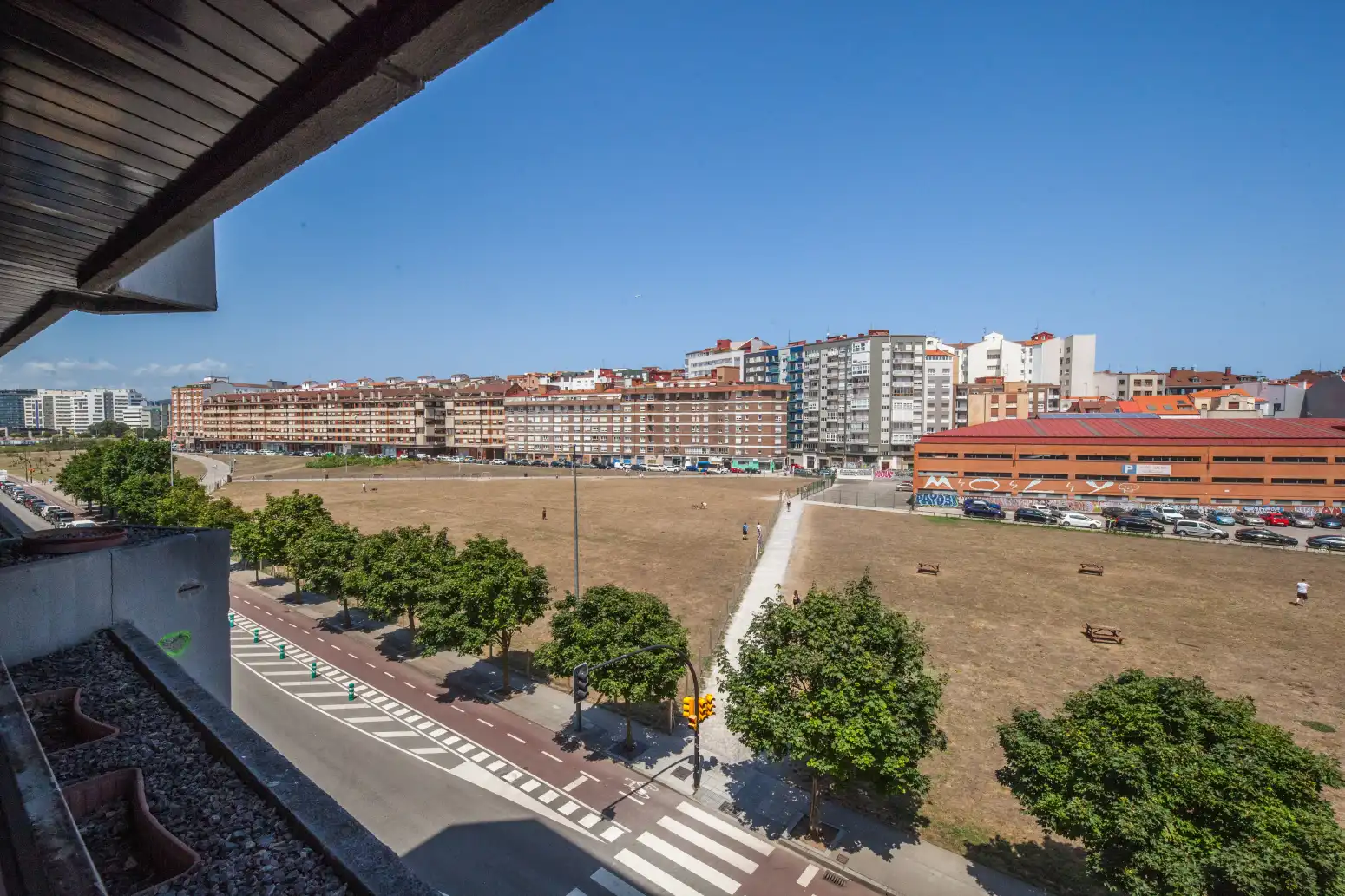 Exterior view of Flat for sale in Gijón   with Heating, Parquet flooring and Terrace