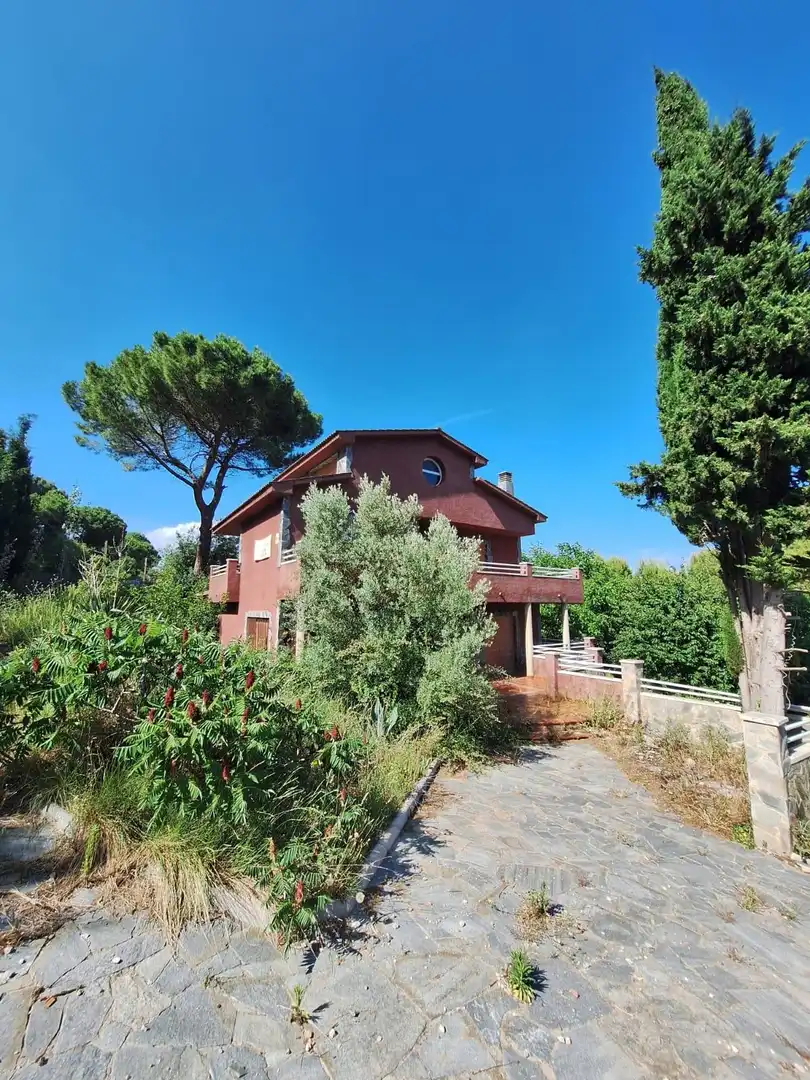 Jardí de Finca rústica en venda en Sant Llorenç Savall amb Calefacció, Jardí privat i Terrassa