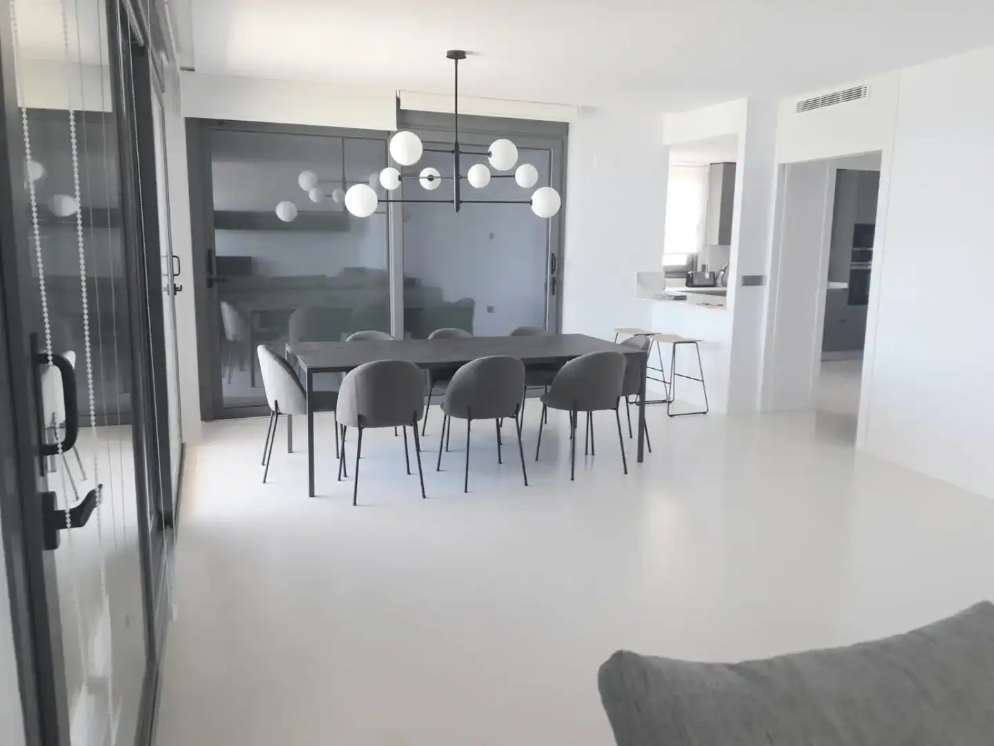 Dining room of Flat for rent in Alicante / Alacant  with Terrace, Storage room and Furnished